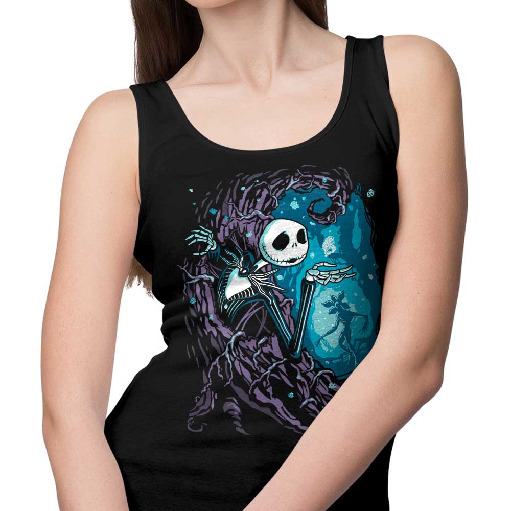 Comfortable 'Upside Down Town' Unisex and Women's Tank Tops