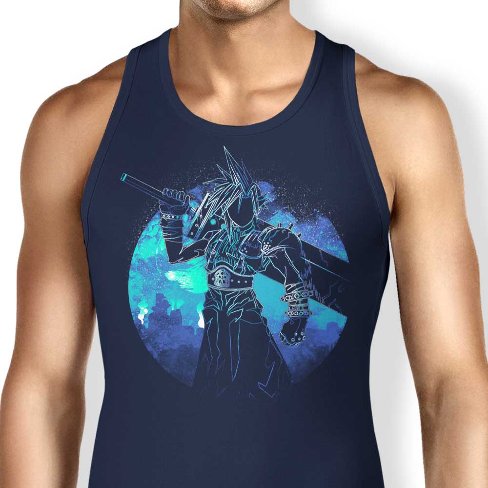Omni Slash Orb Design Men's and Unisex Comfortable Tank Top for All-Day Wear