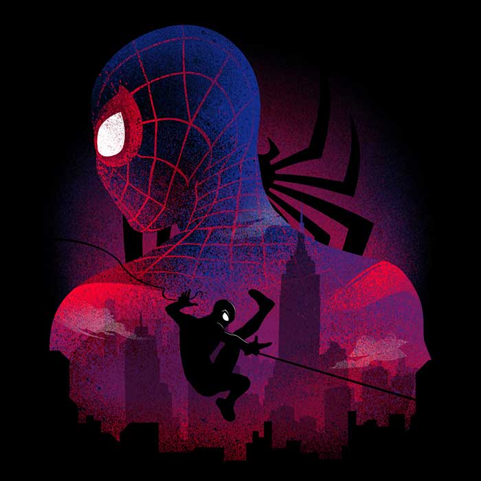 Stylish Spin Design Tank Top by Donnie Illustrations