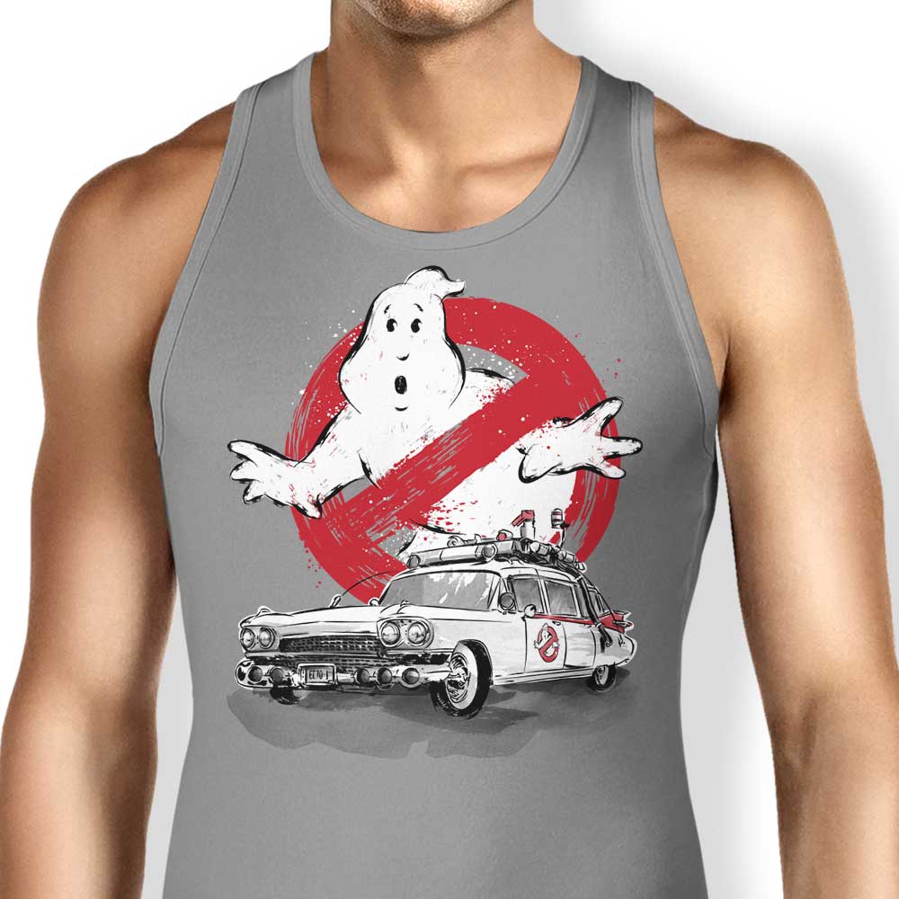 Dr. Monekers' Ecto Sumi-e Stylish Tank Top