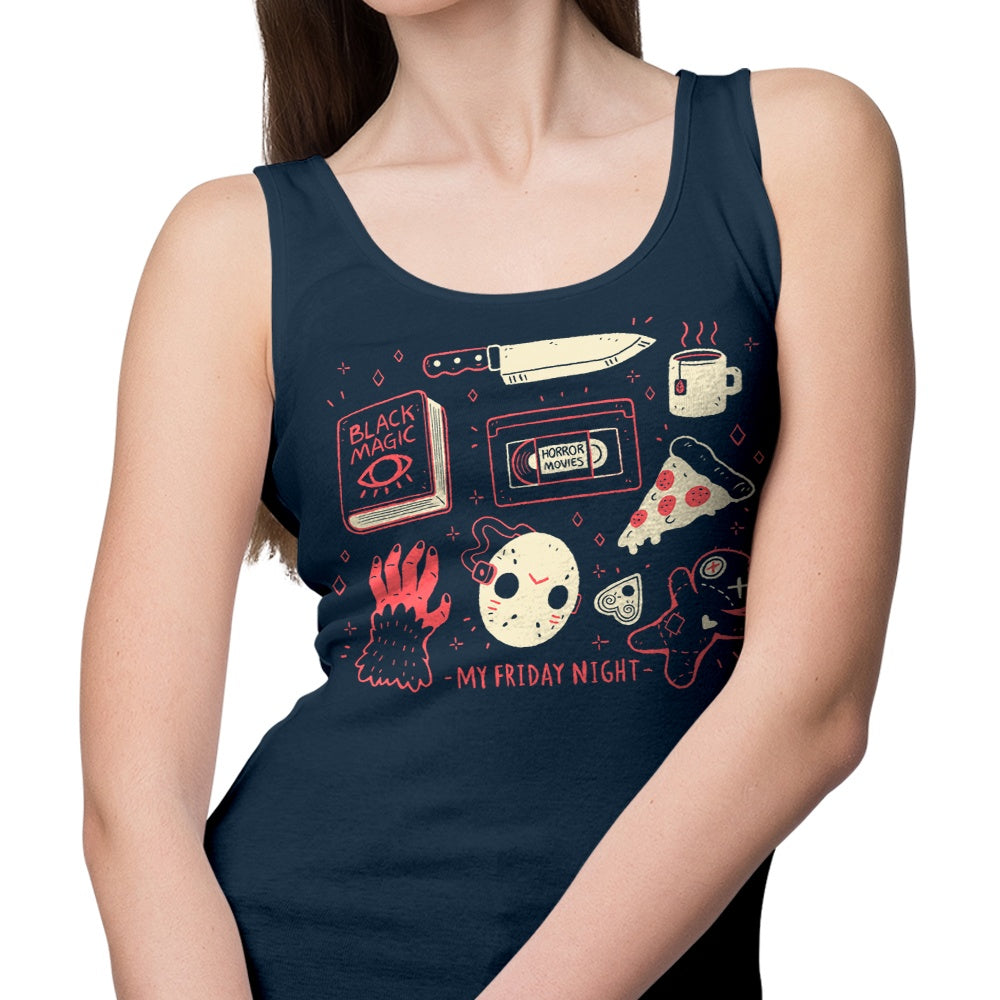 Comfortable xMorfina 'My Friday Night' Unisex and Women's Tank Tops