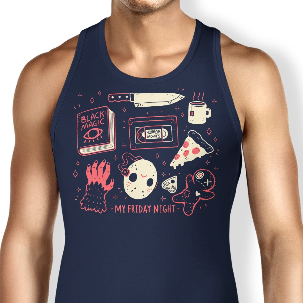 Comfortable xMorfina 'My Friday Night' Unisex and Women's Tank Tops