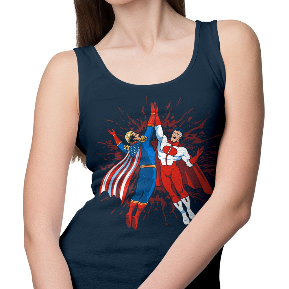 Cool Super Maniac Friends Tank Top for Casual Wear