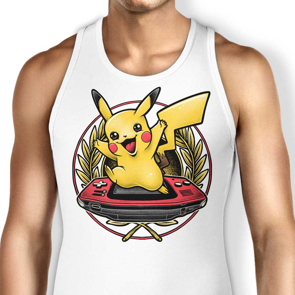Unique Static Design Tank Top by Glitchygorilla