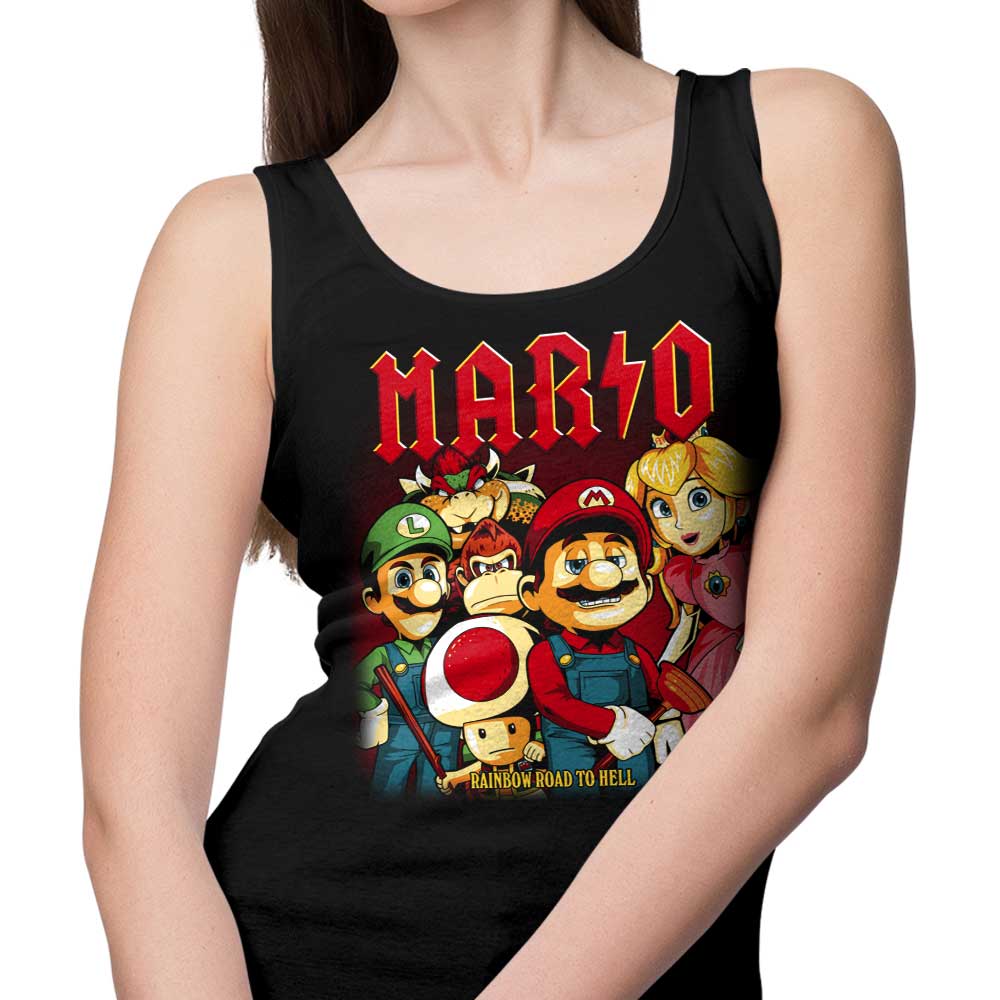 Prime Premne Design Rainbow to Hell Comfortable Tank Tops