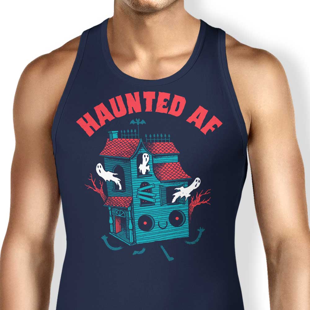 DinoMike's Spookily Haunted AF Men's/Unisex and Women's Tank Tops