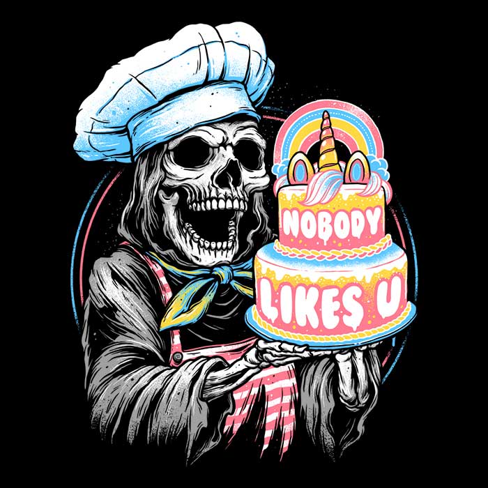 Doom Cake Brand Men's and Women's Comfortable Unisex Tank Top