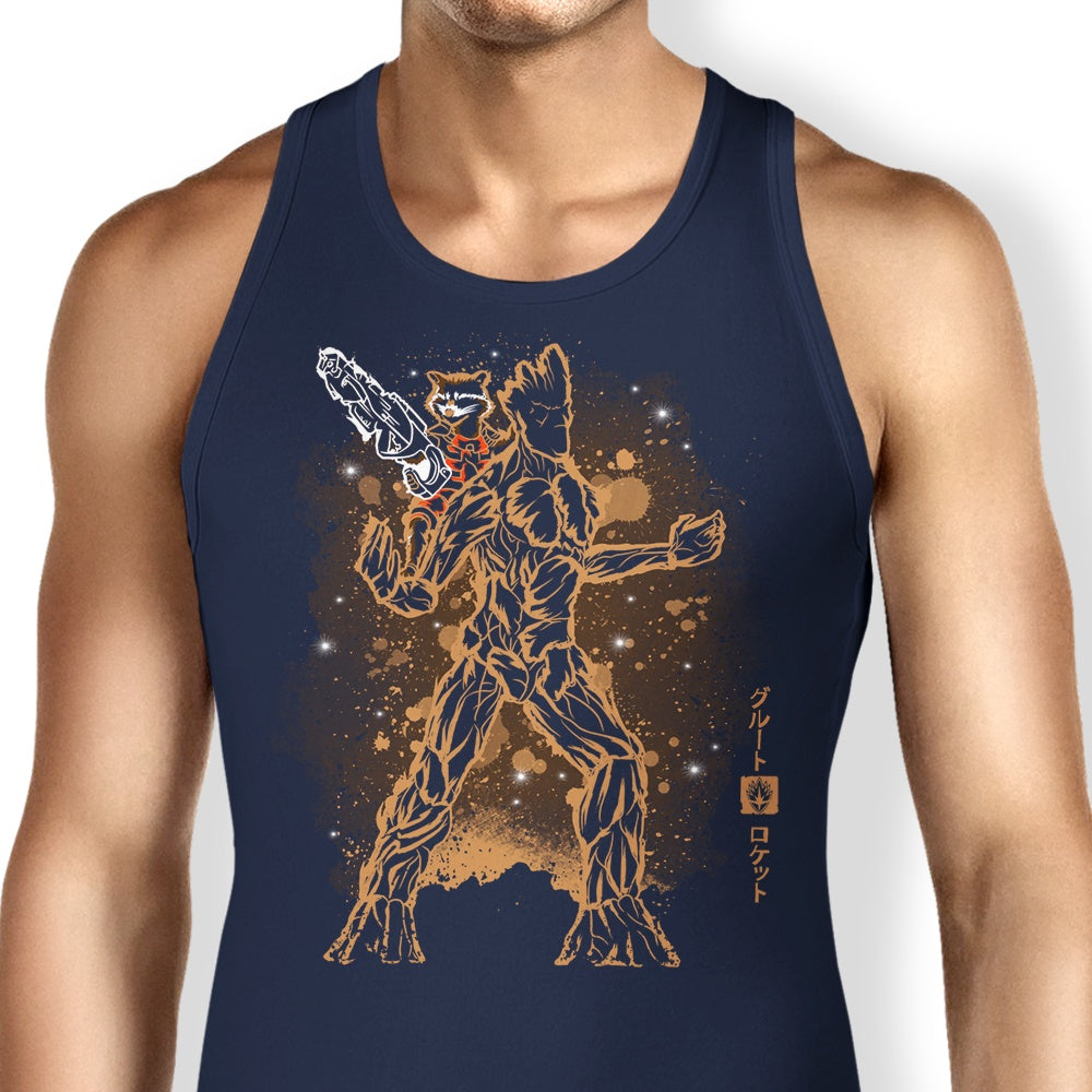 The Tree and Raccoon Design Women's Tank Top
