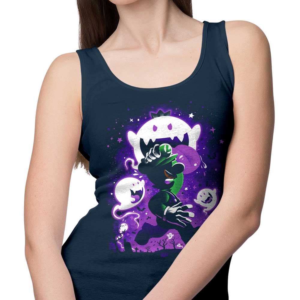Alemaglia's Mysterious Ghost Plumber Tank Top