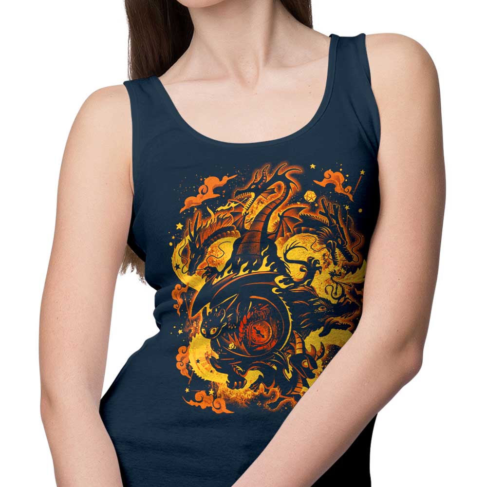 Dragon's Festival Men's Summer Tank Top