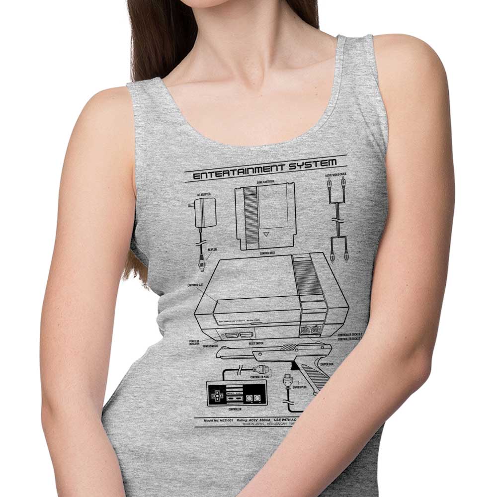 Alternative Adam Works Entertainment System Tank Top