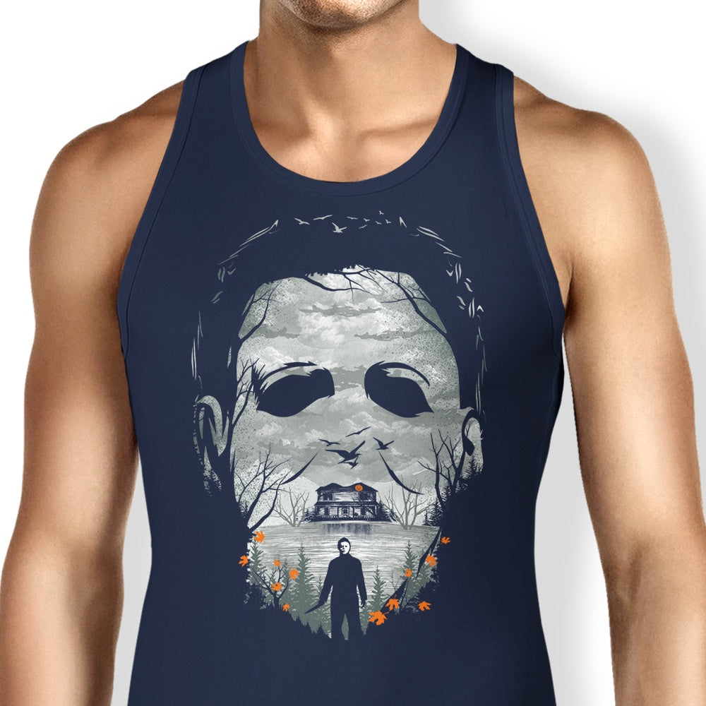 Halloween-Themed Unisex and Women's Tank Tops - The Shape of Halloween
