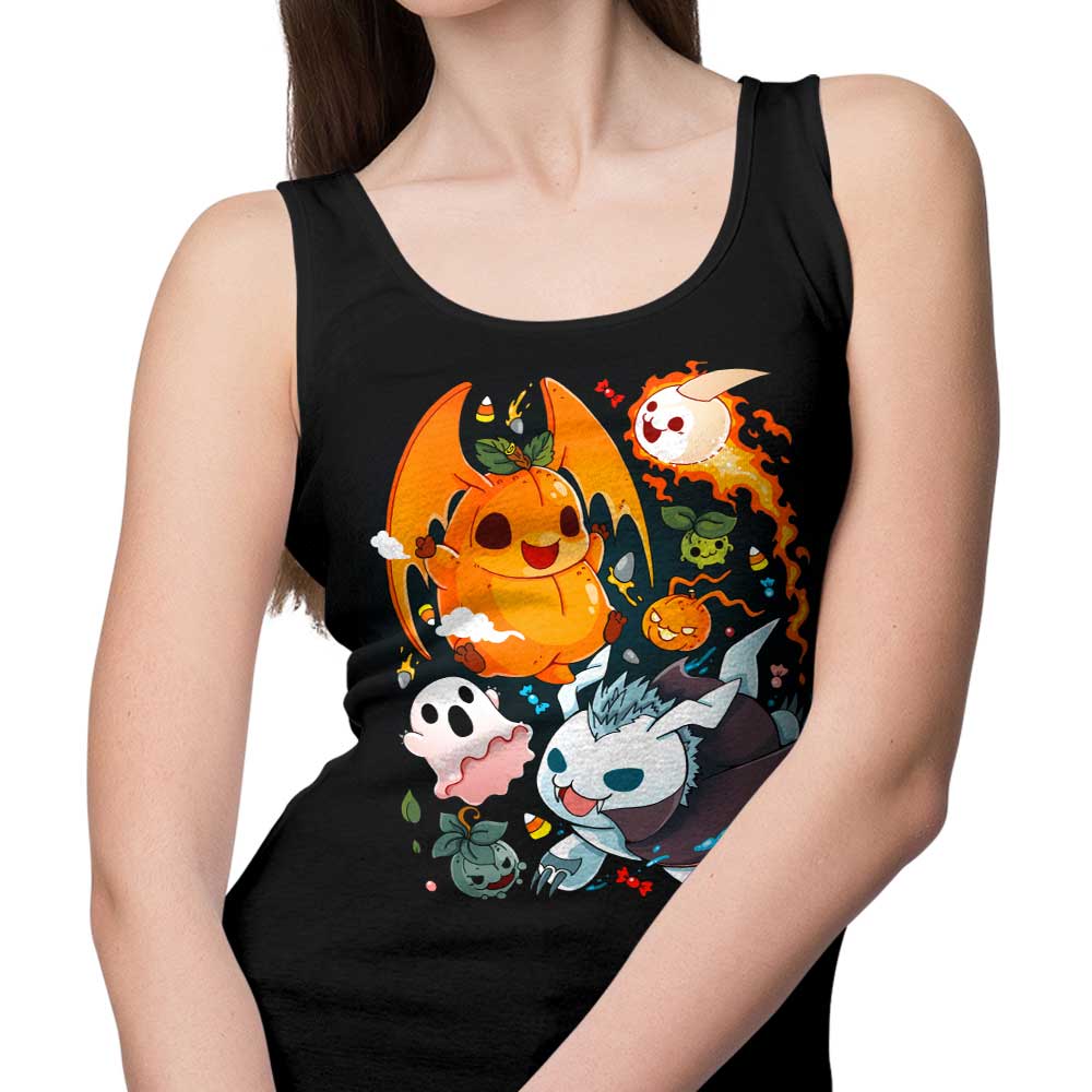 Digital Halloween Comfortable Men's and Women's Tank Tops