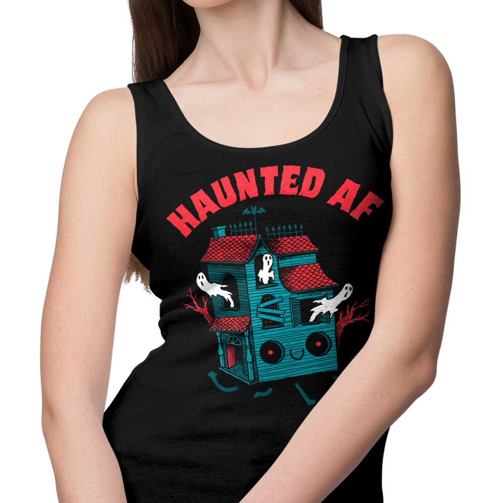 DinoMike's Spookily Haunted AF Men's/Unisex and Women's Tank Tops
