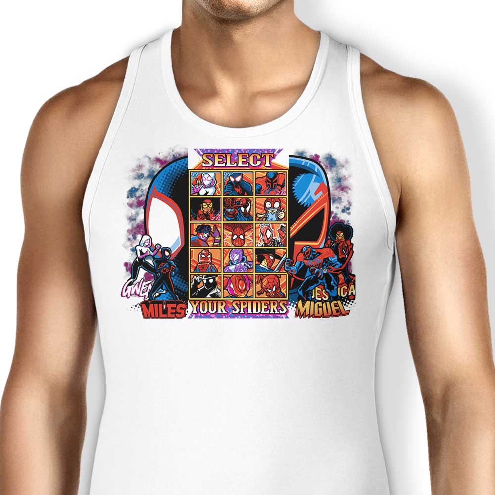 Spiders Clash-themed Men's Tank Top