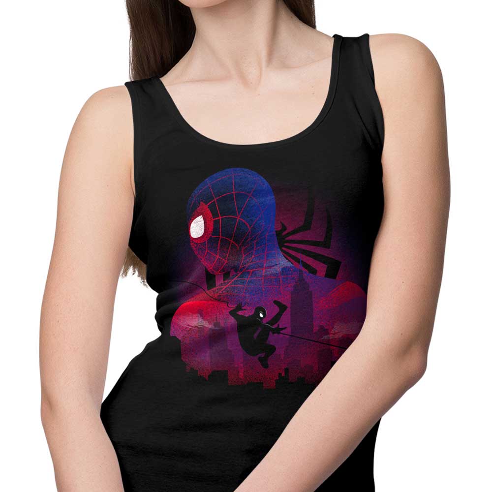 Stylish Spin Design Tank Top by Donnie Illustrations