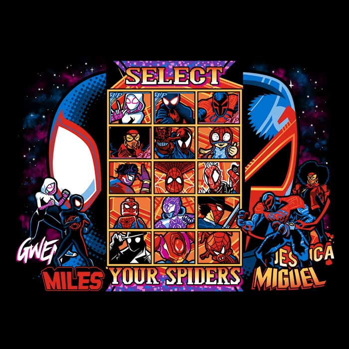 Spiders Clash-themed Men's Tank Top