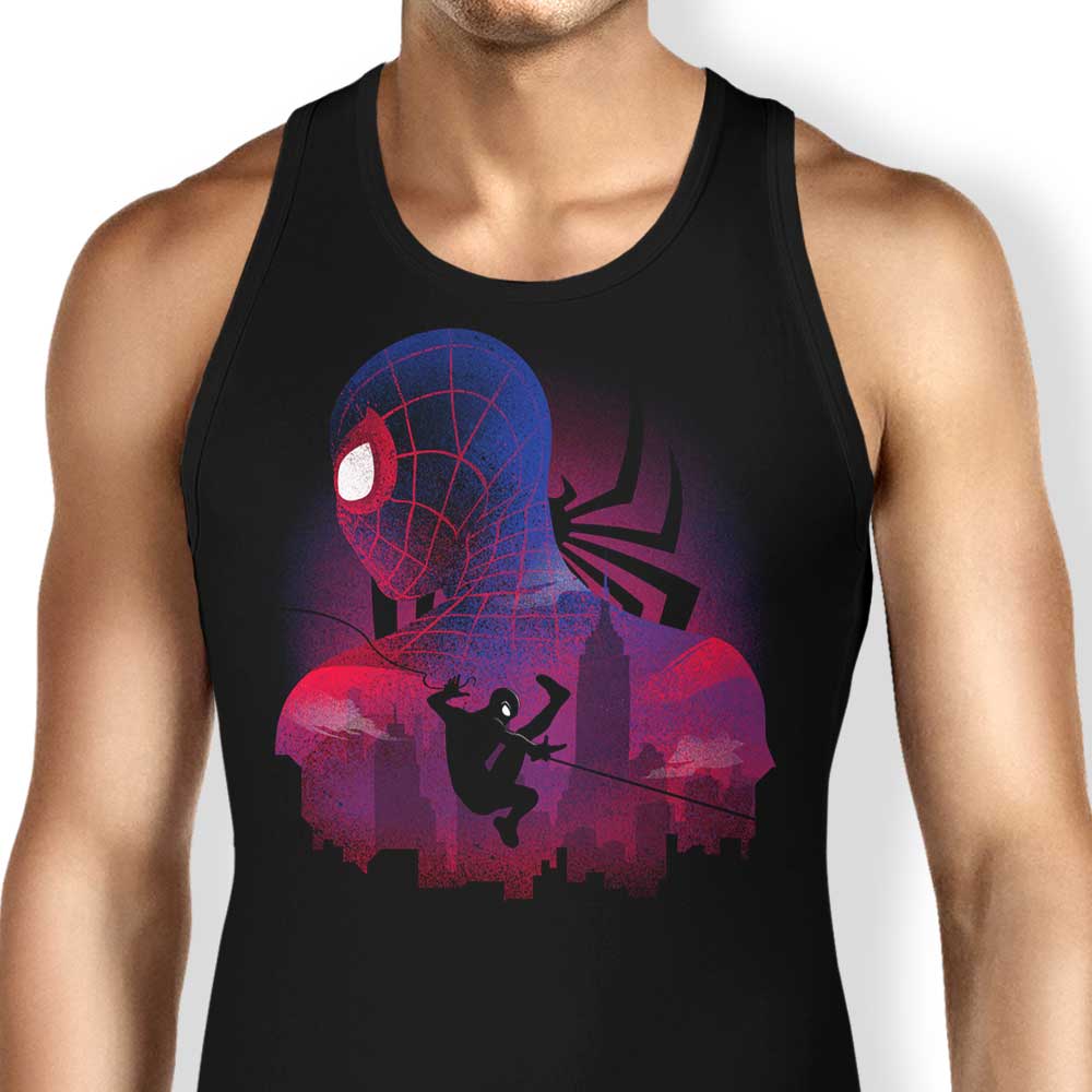 Stylish Spin Design Tank Top by Donnie Illustrations