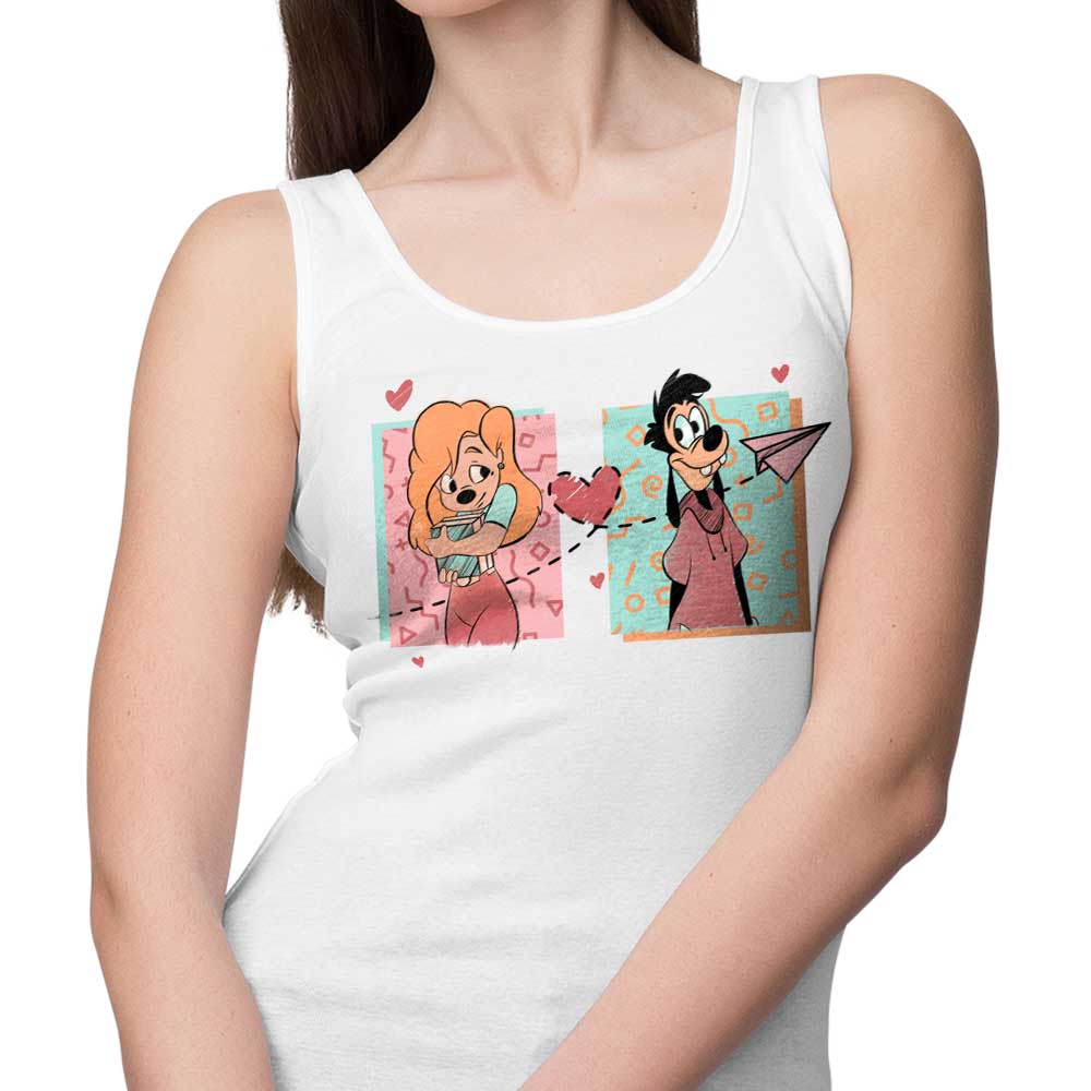 ManuelDA's Retro 90's Love Comfortable Unisex and Women's Tank Tops