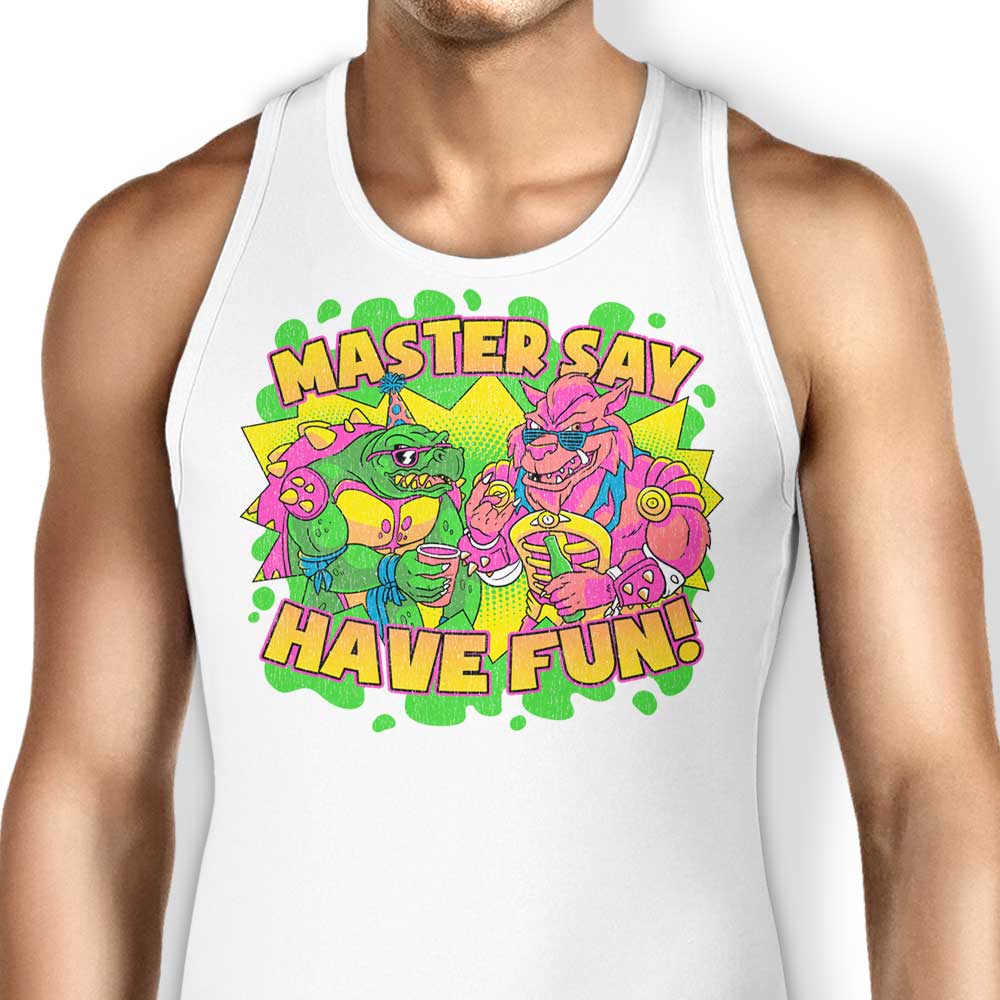 Enjoyable Clay Graham Art Tank Tops for Men and Women
