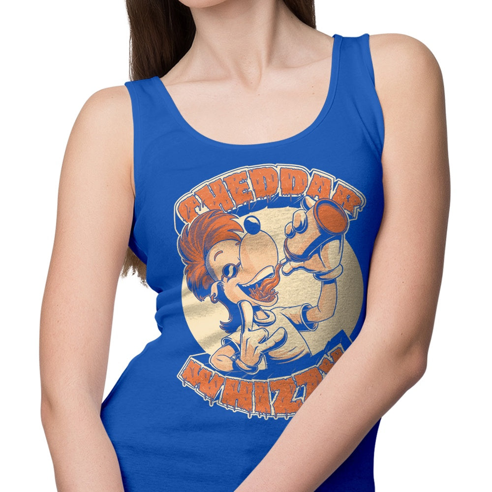 Cheddar Whizzy Men's Tank Top for Casual Wear