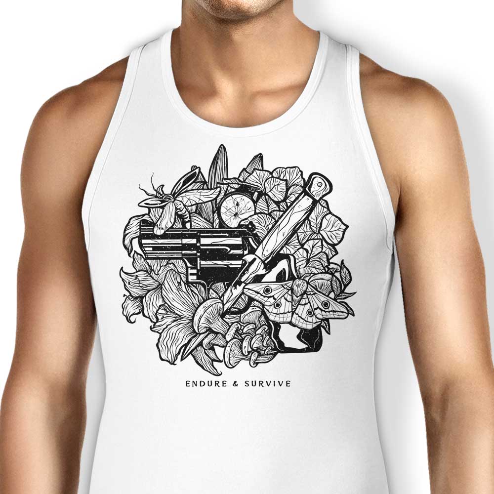 Demonigote Endure and Survive Branded Men's and Women's Comfortable Tank Tops