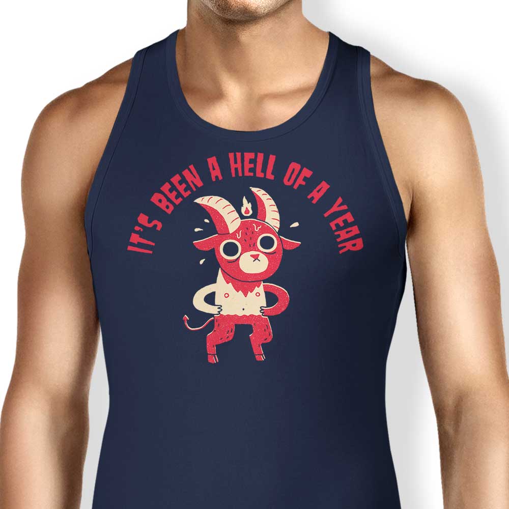 DinoMike's 'Hell of a Year' Comfortable Unisex and Women's Tank Tops