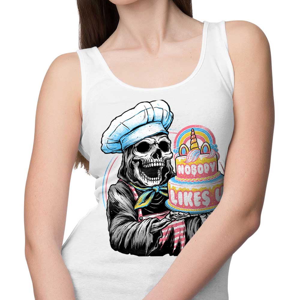 Doom Cake Brand Men's and Women's Comfortable Unisex Tank Top