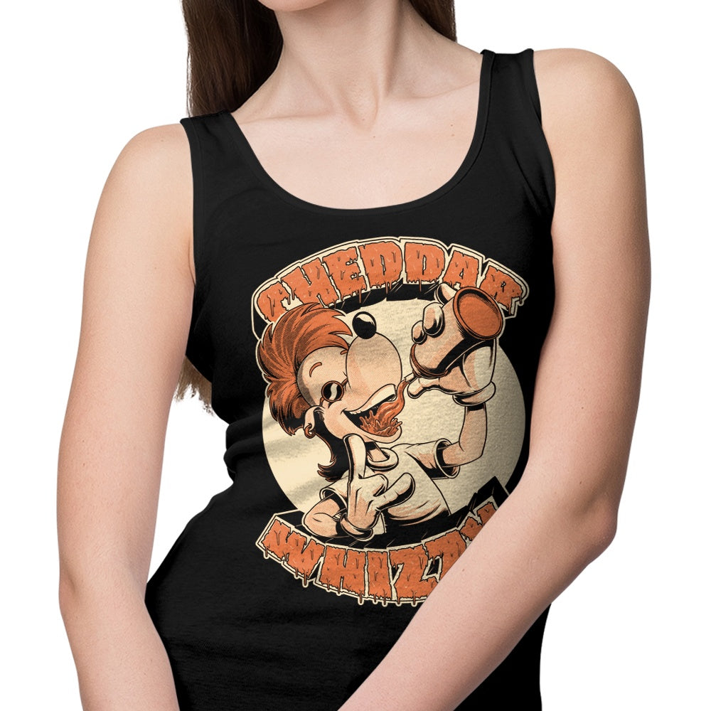 Cheddar Whizzy Men's Tank Top for Casual Wear
