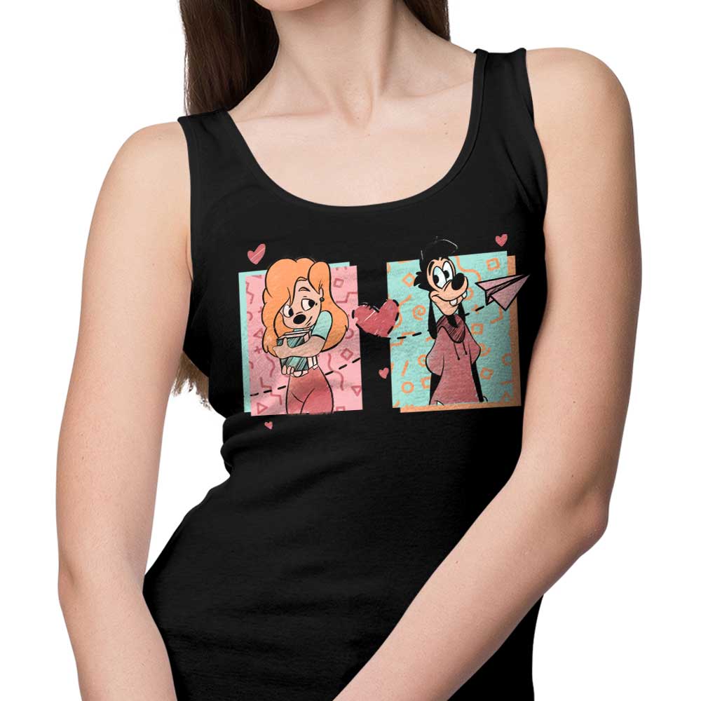 ManuelDA's Retro 90's Love Comfortable Unisex and Women's Tank Tops